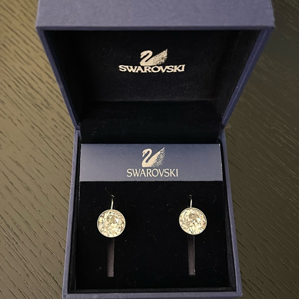 ****NWT and In Box  Swarovski Crystal Earrings